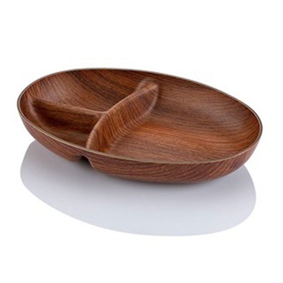 3 Part. Oval Nuts Bowl
