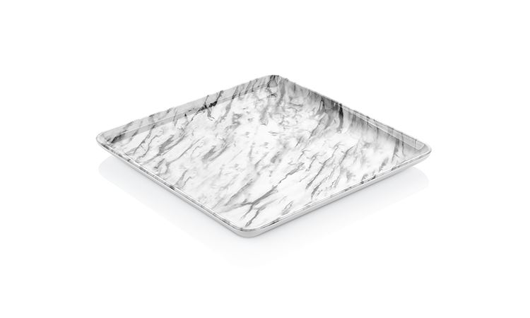 Elegant Mermer Desen Kare Sunum