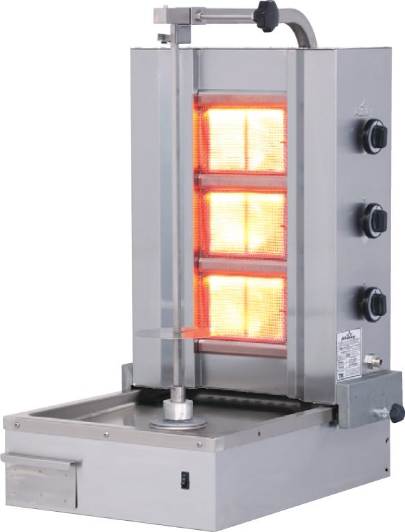 Gazlı Döner Ocağı (Alttan Motorlu)