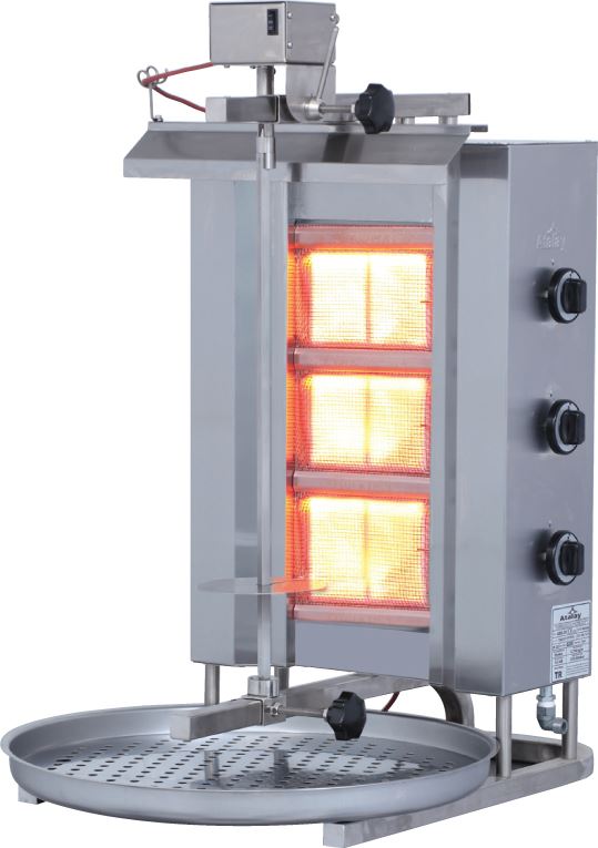 Gazlı Döner Ocağı (Üstten Motorlu)