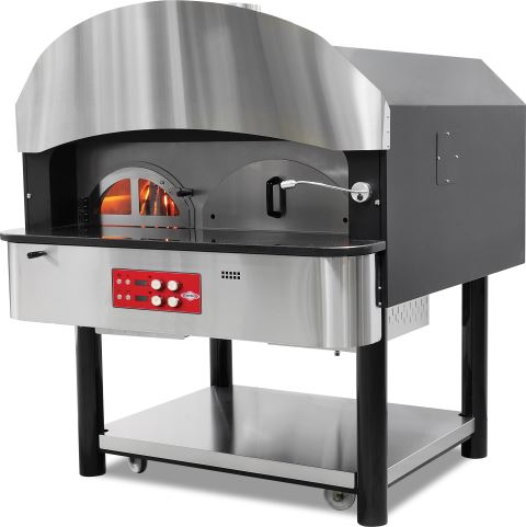 Gazlı ve Odunlu Döner Tabanlı Pizza Fırınları